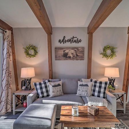Banner Elk Mountain Retreat With Deck And Fireplace Exterior foto