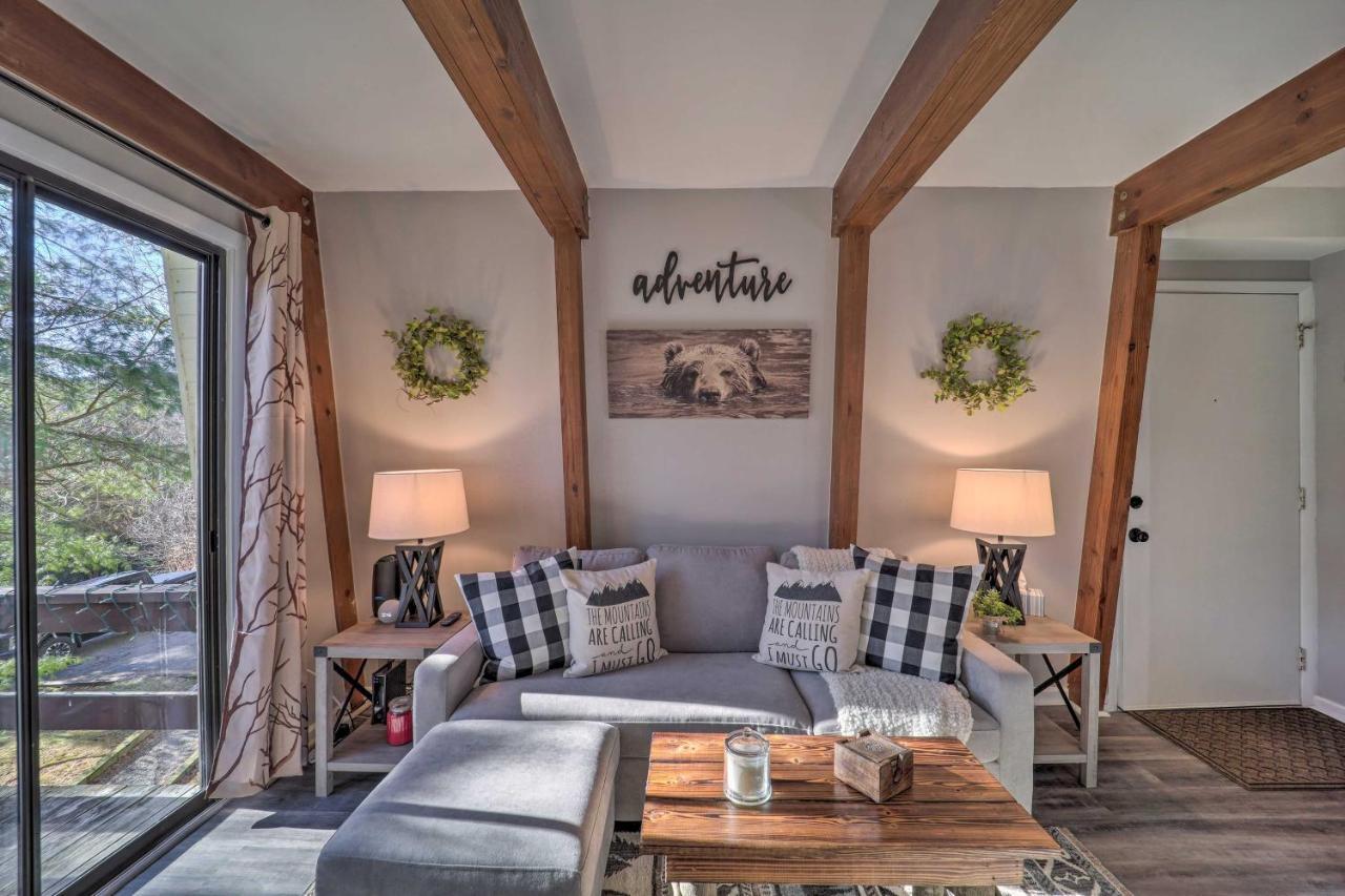 Banner Elk Mountain Retreat With Deck And Fireplace Exterior foto