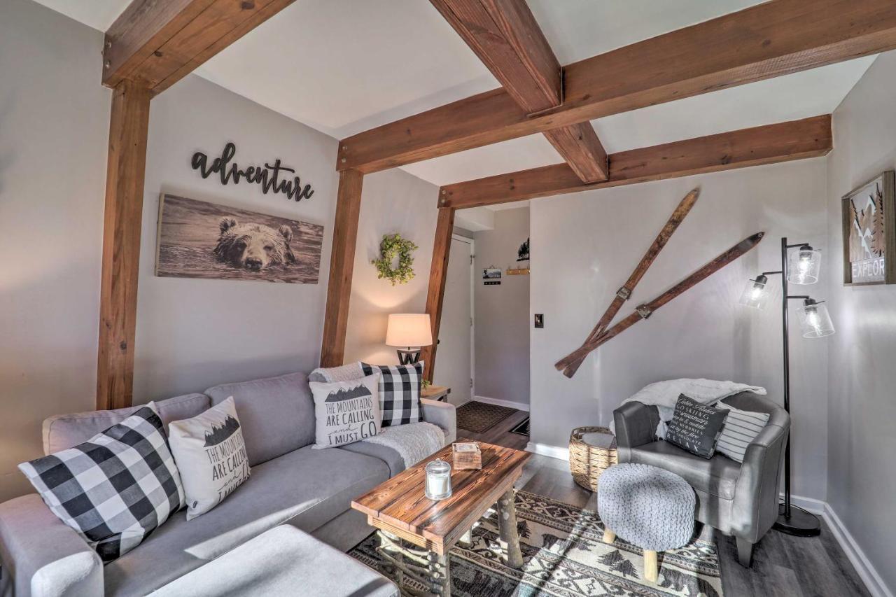 Banner Elk Mountain Retreat With Deck And Fireplace Exterior foto